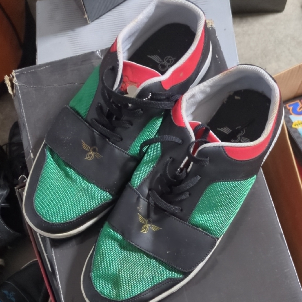 Creative Recreation Green Black Red Rare